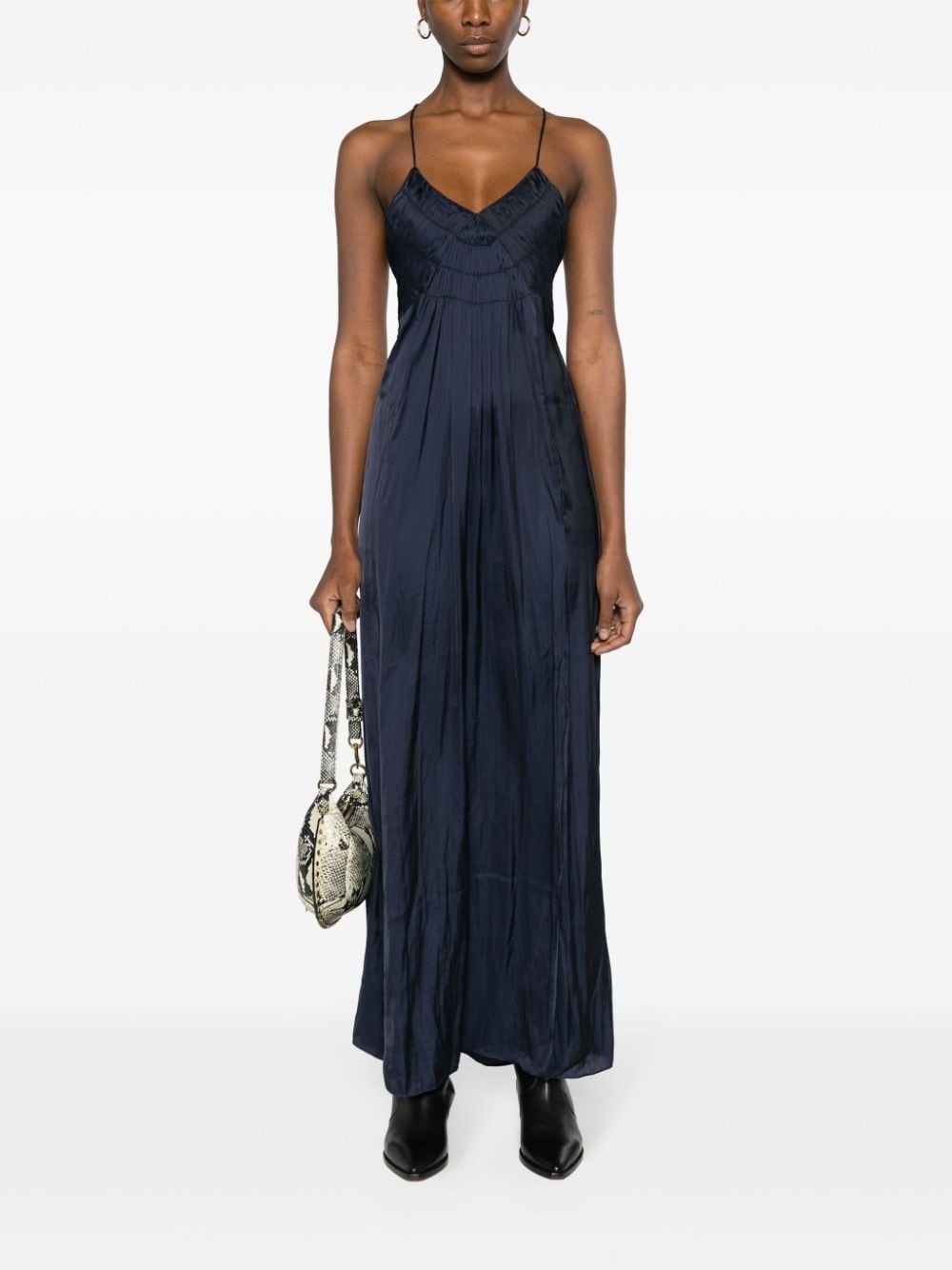 Rayonne satin maxi dress - 2
