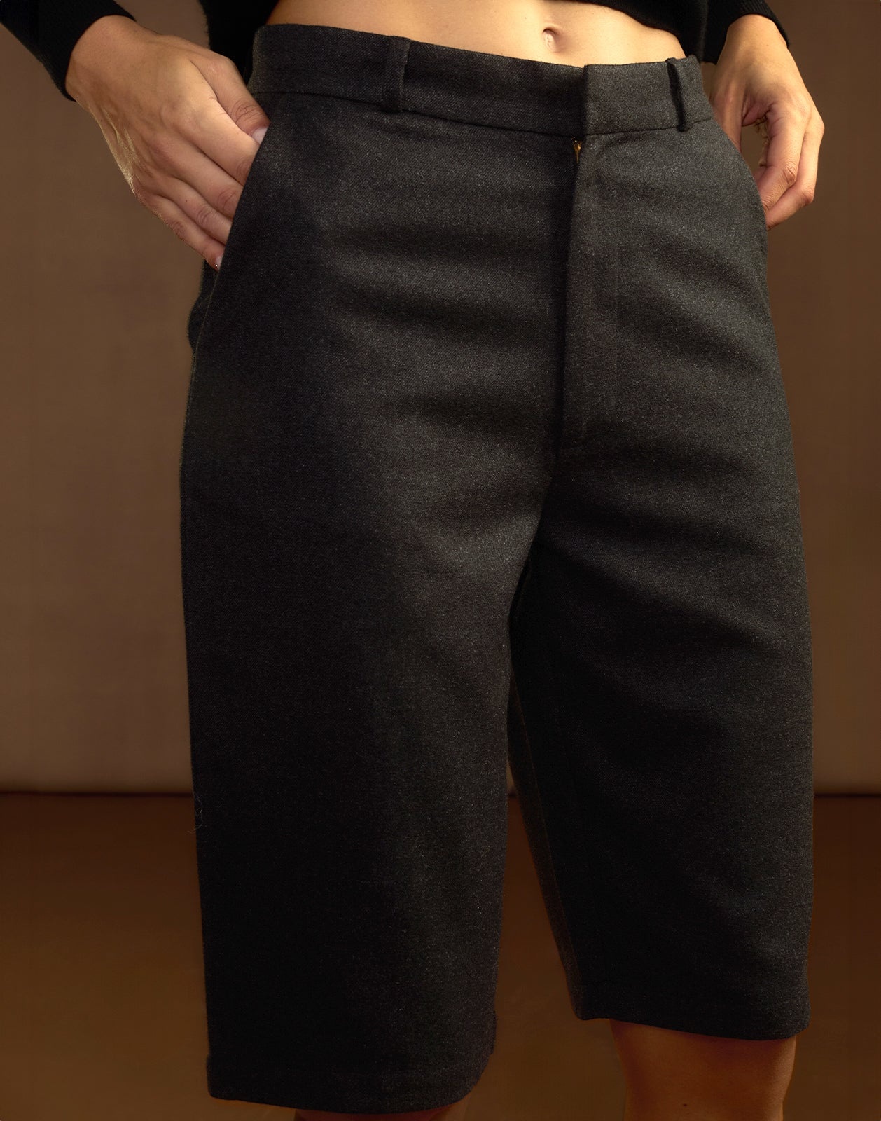 Wellesley Flannel Suiting Shorts - 4