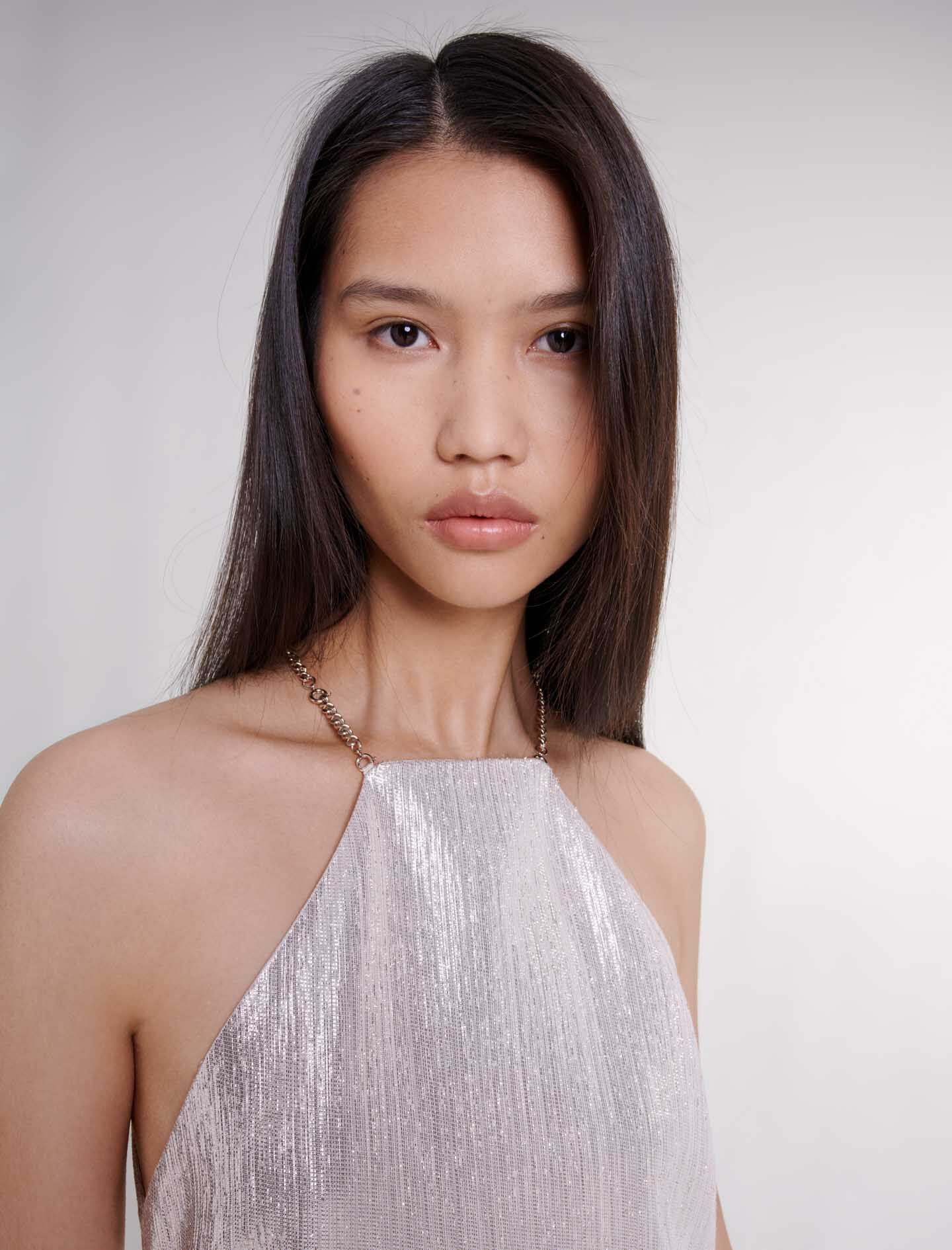Short metallic dress - 6