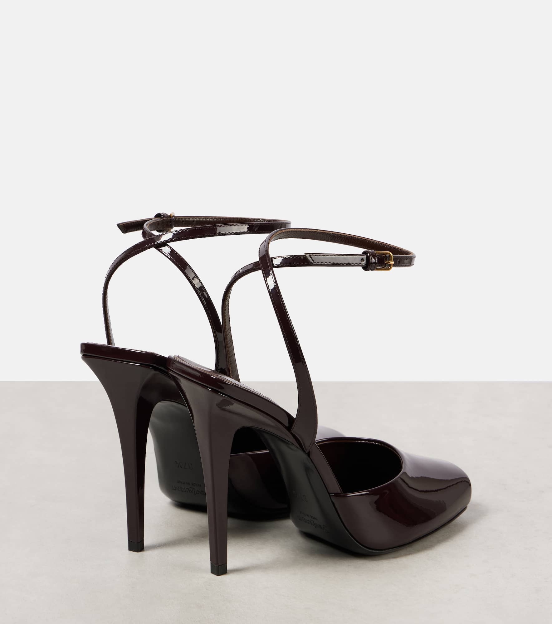 La Scandale 110 patent leather peep-toe pumps - 2
