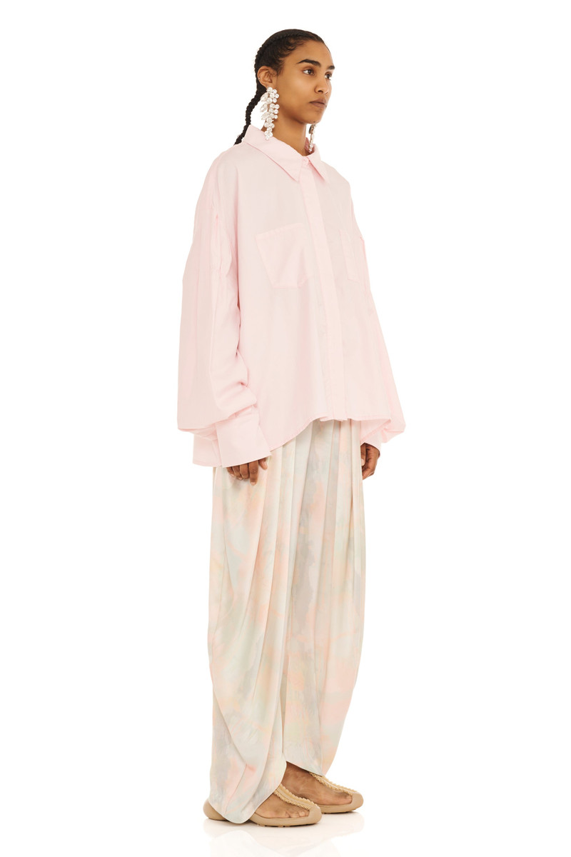 Collina Strada SOFT PINK CHASON BUTTON UP outlook