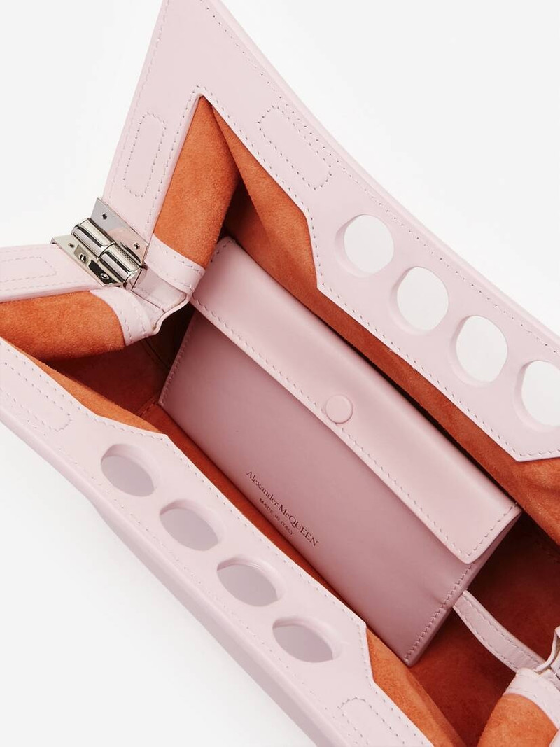 Alexander McQueen Women's The Peak Bag Small in New Pink outlook