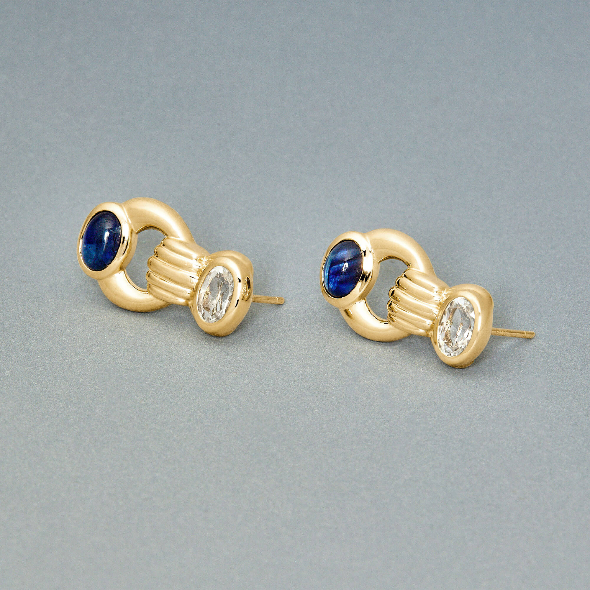 Le Bleu Bijoux Door Knocker Earrings - 4