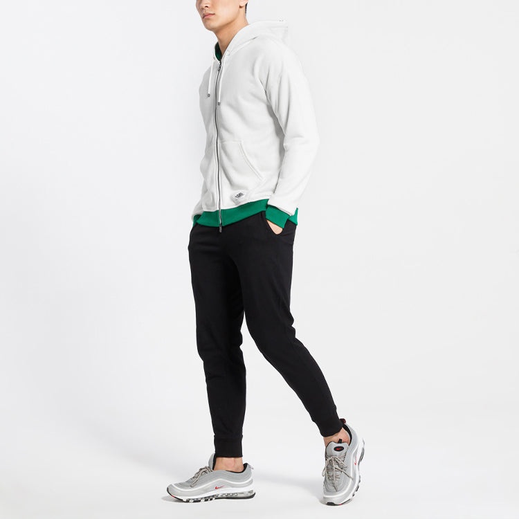 Air Jordan Colorblock Athleisure Casual Sports Jacket White AO0423-108 - 5
