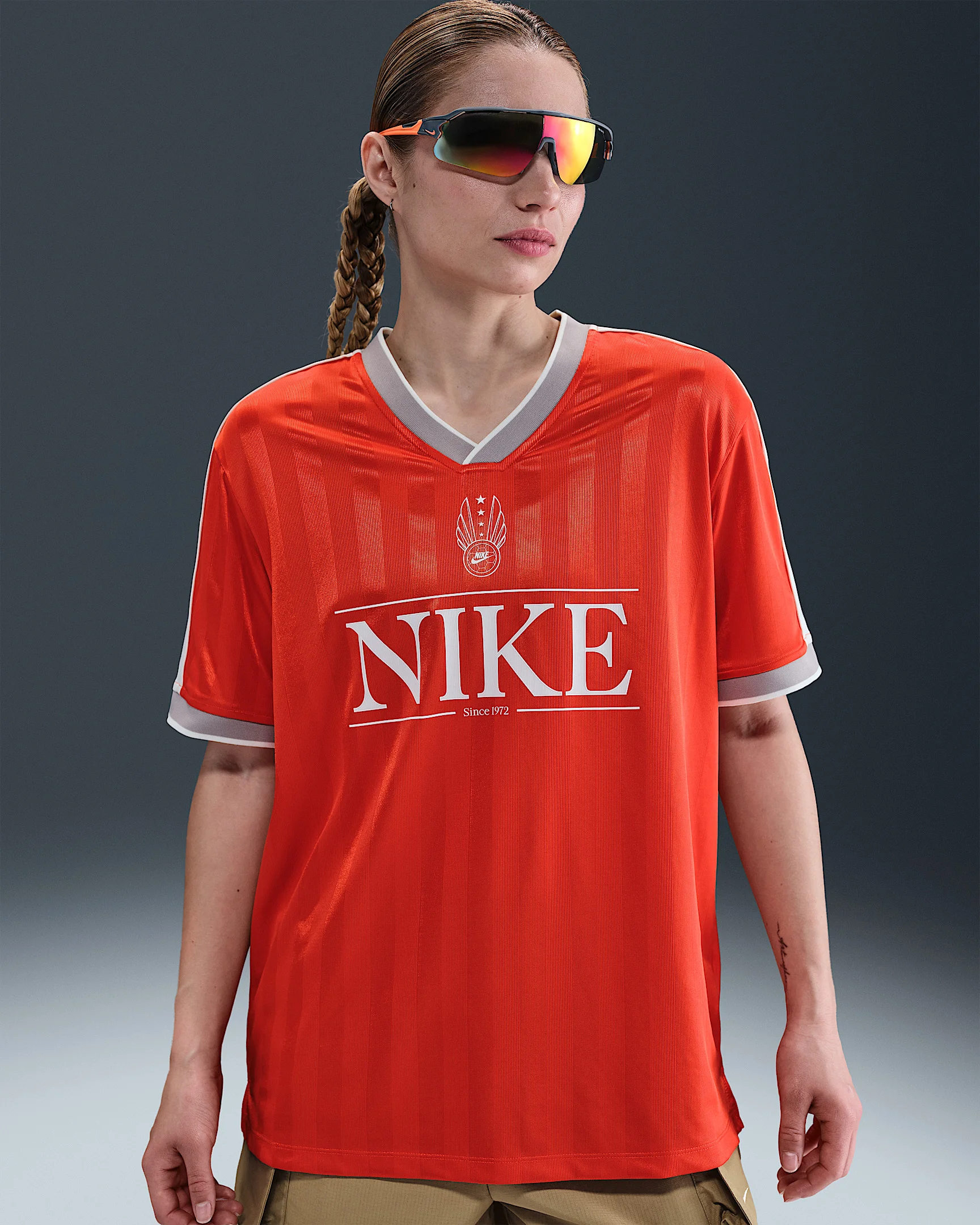 Nike Sportswear Women's V-Neck Jersey Top - 1