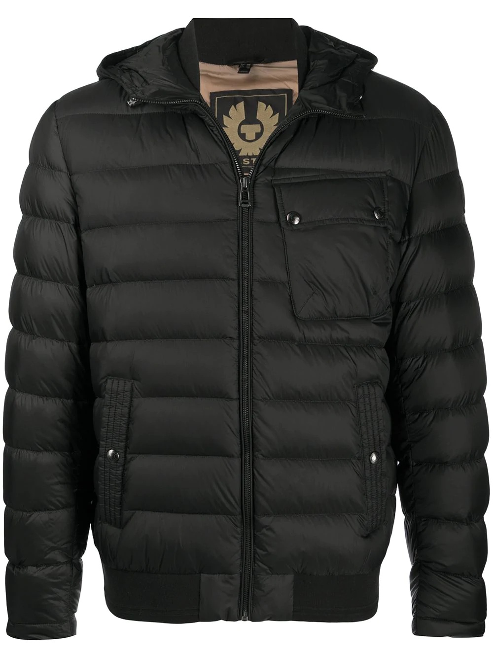 multi-pocket padded jacket - 1