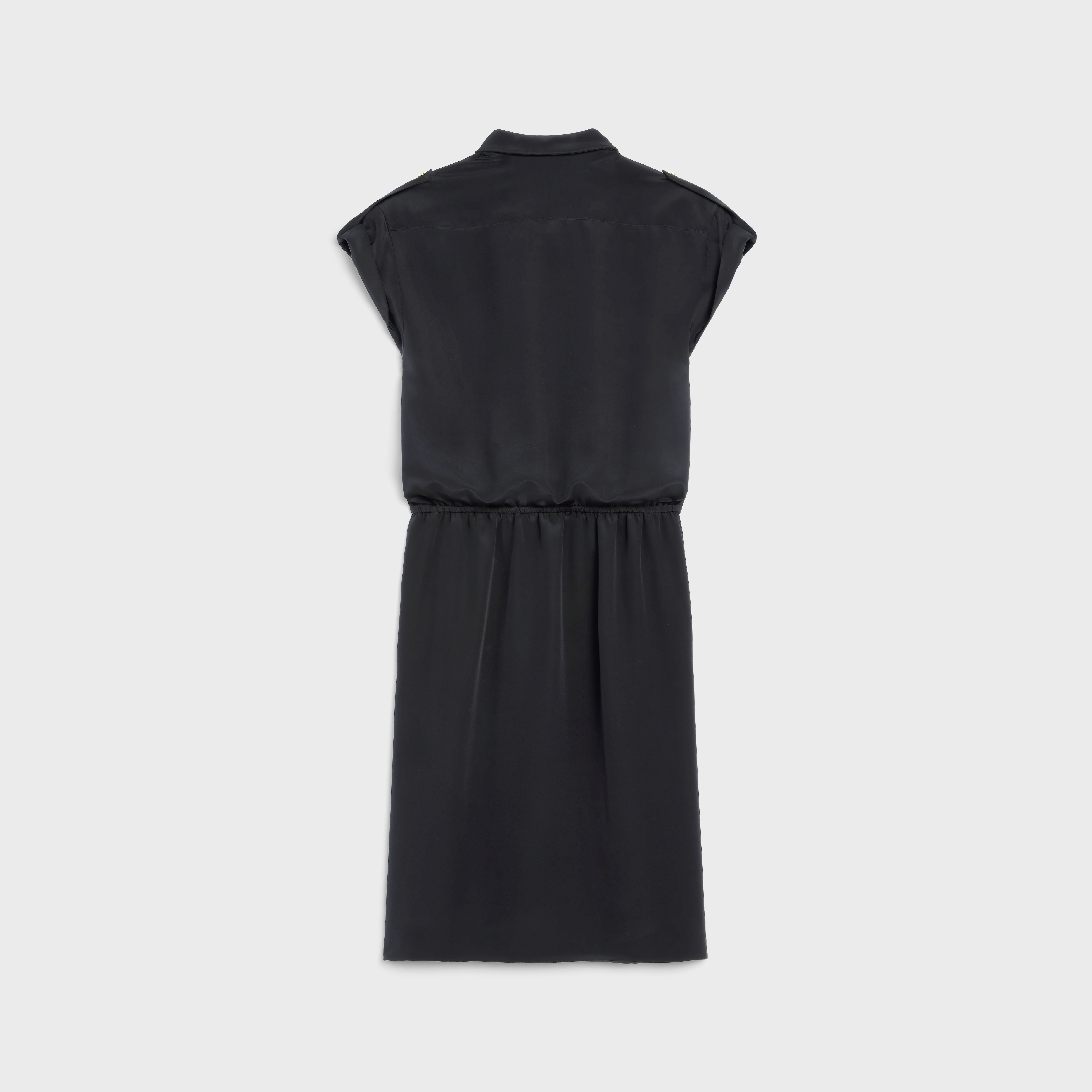 SHIRT DRESS IN SILK CLOTH - 2