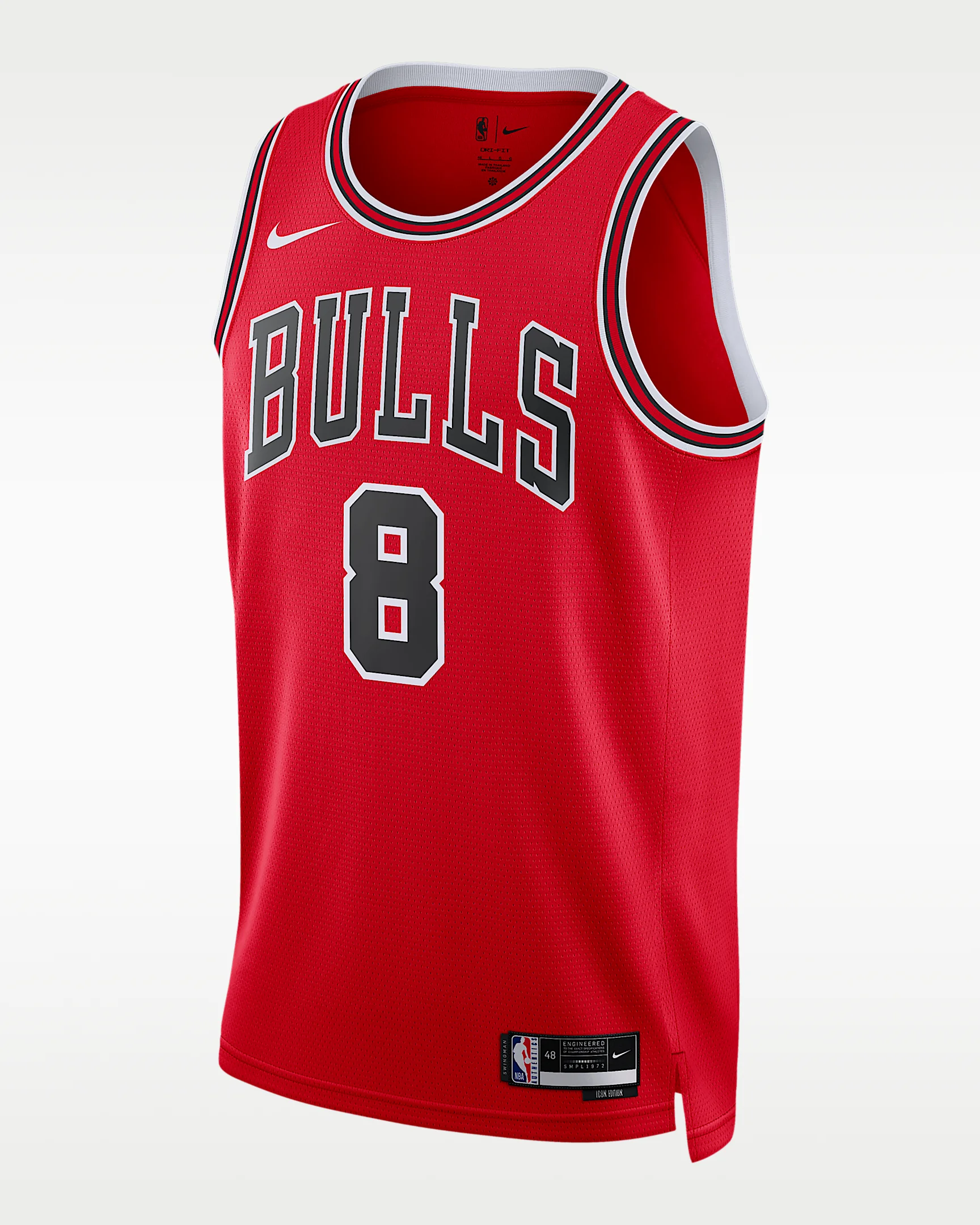 Chicago Bulls Icon Edition Men's Nike Dri-FIT NBA Swingman Jersey - 1