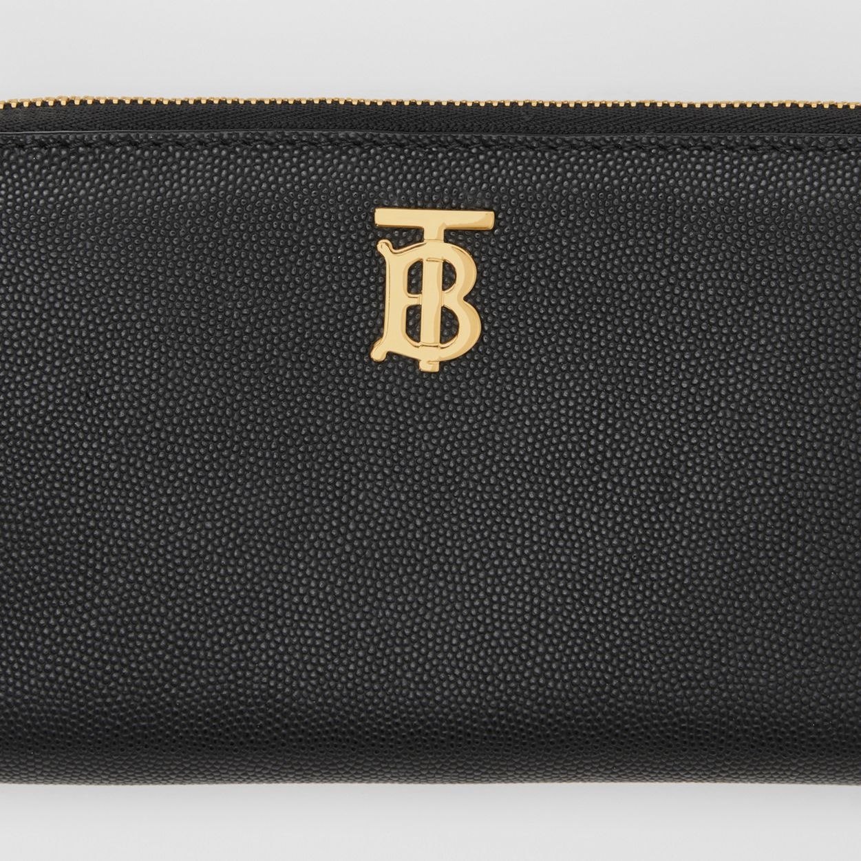 Monogram Motif Grainy Leather Ziparound Wallet - 2