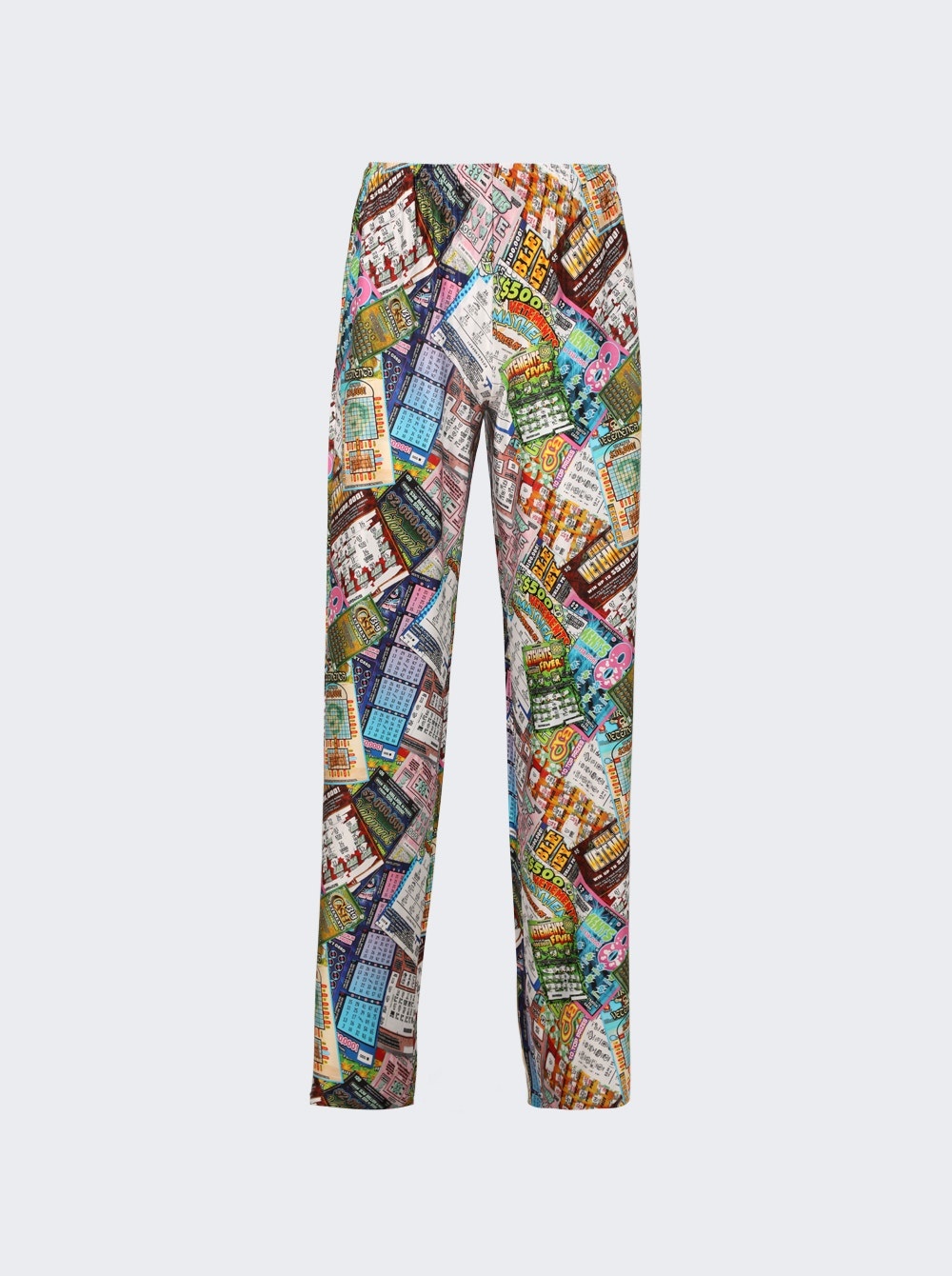 Lottery Print Pants Multicolor - 1