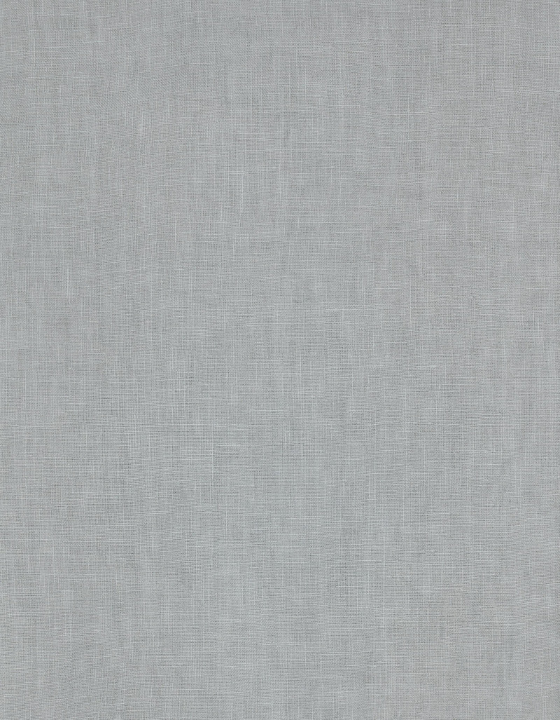 GREEN GARMENT-DYED LINEN REGULAR-FIT SHIRT WITH NARROW POINTED COLLAR 4