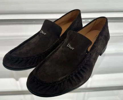 Dior Men Loafers Brown - 1