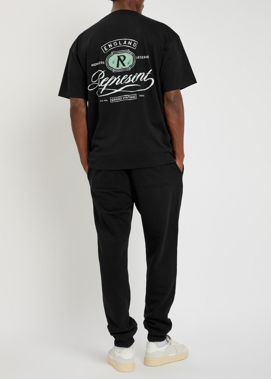 Represent Grand Vintage Hand Drawn Cotton T-shirt - 4