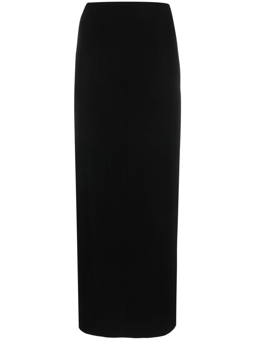 side-slit midi skirt - 1