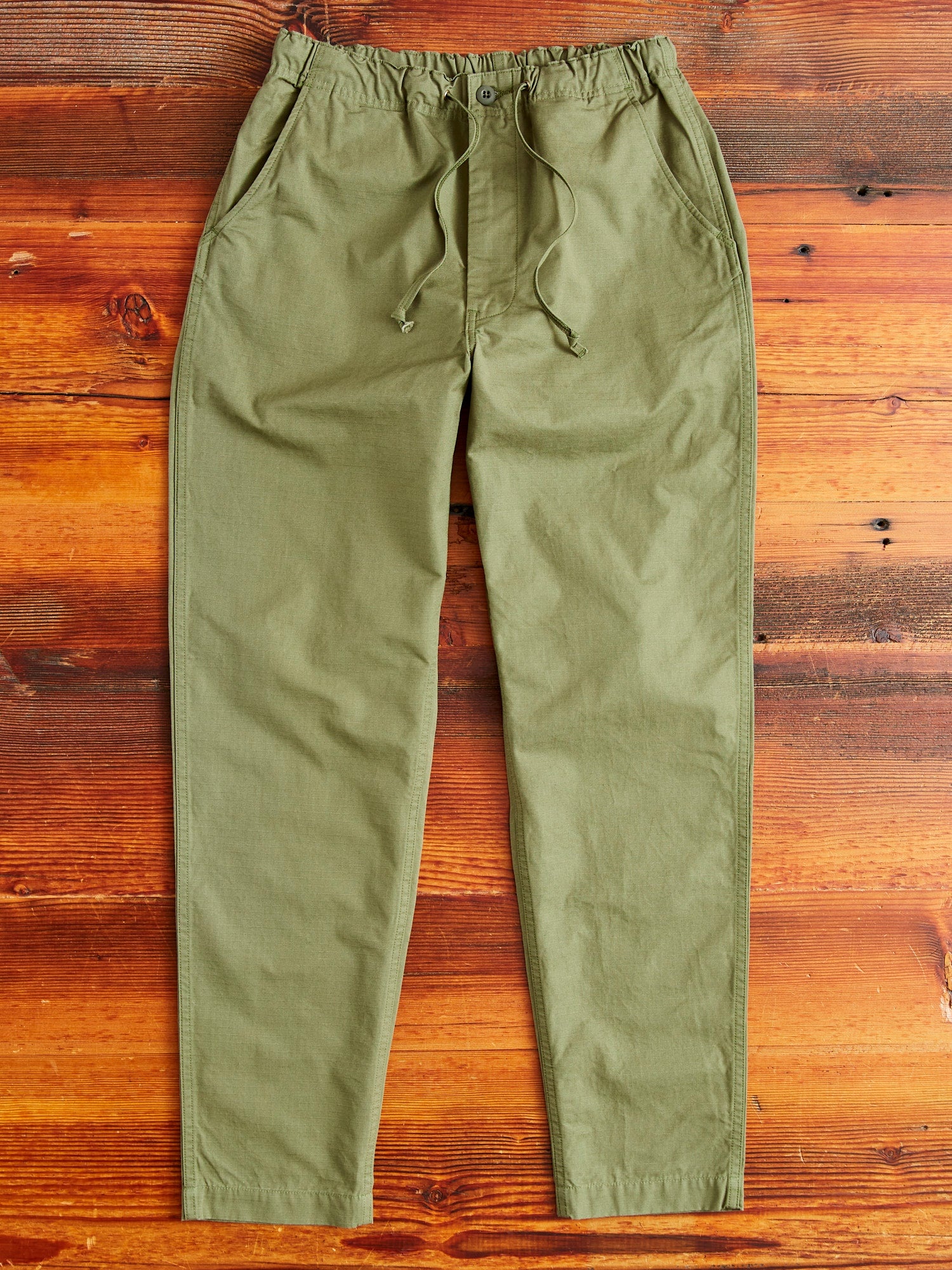 New Yorker Pants in Army Ripstop - 1