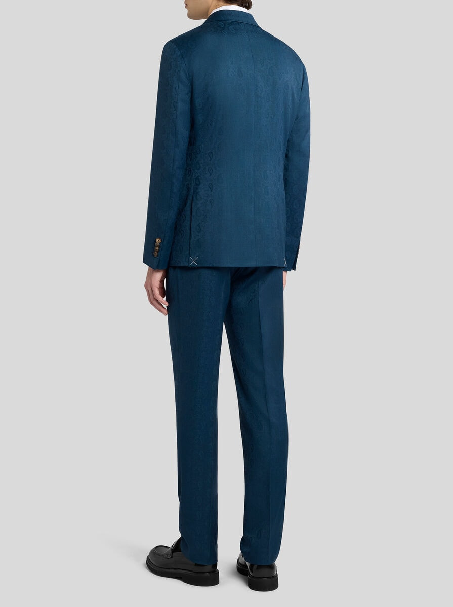 PAISLEY SUIT JACKET - 4