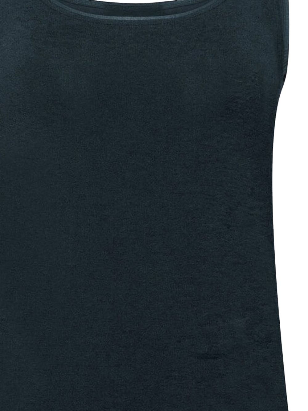 scoop-neck sleeveless top - 2