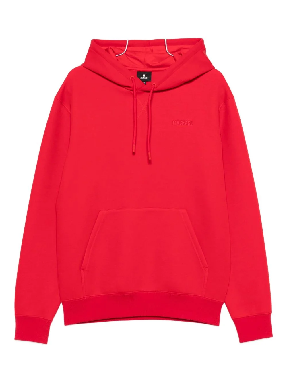 logo-detail hoodie - 1