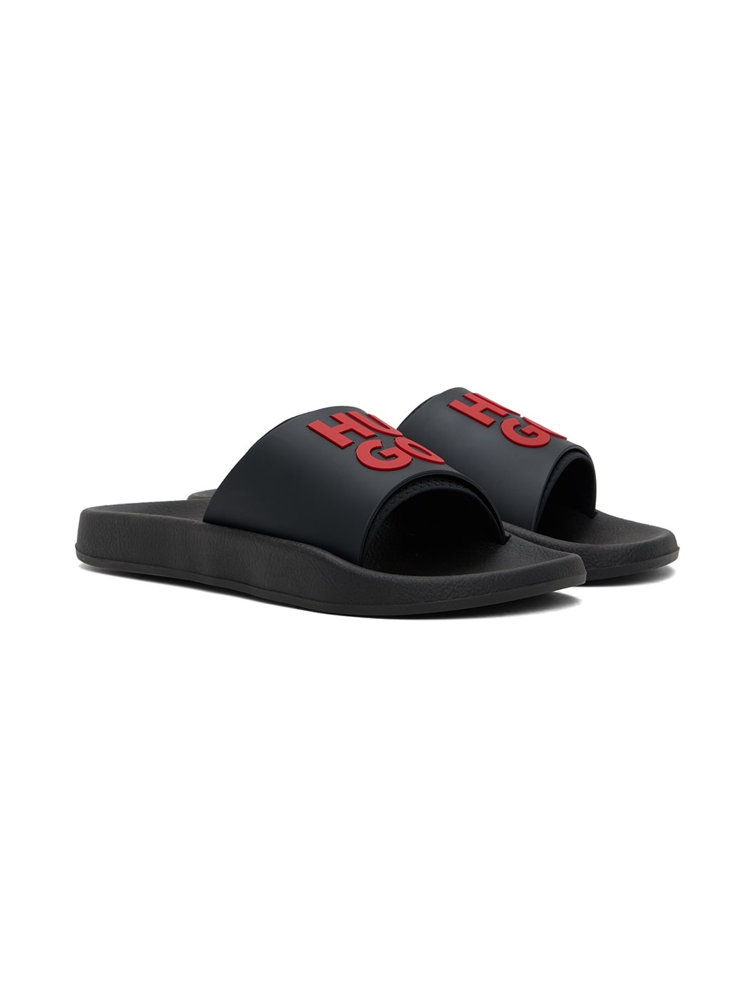 Black Logo-Branded Slides - 4