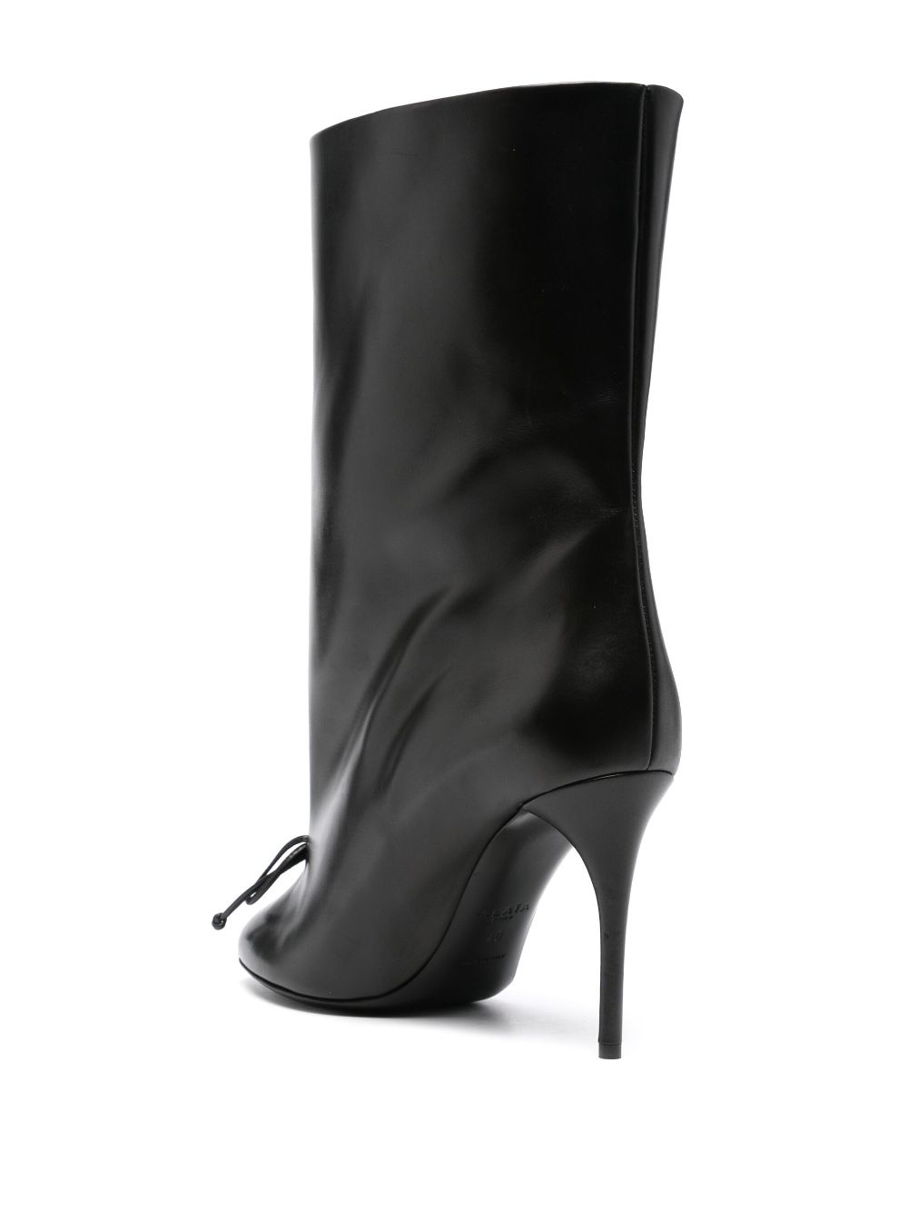 100mm bow-detailed boots - 3