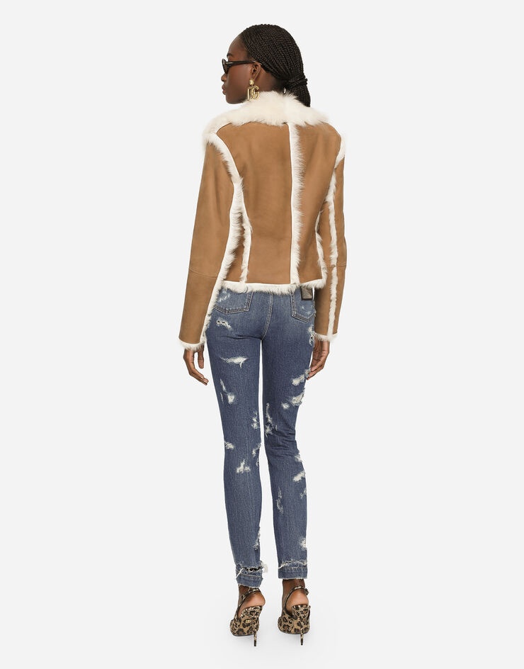 Skinny-fit jeans with rips - 3