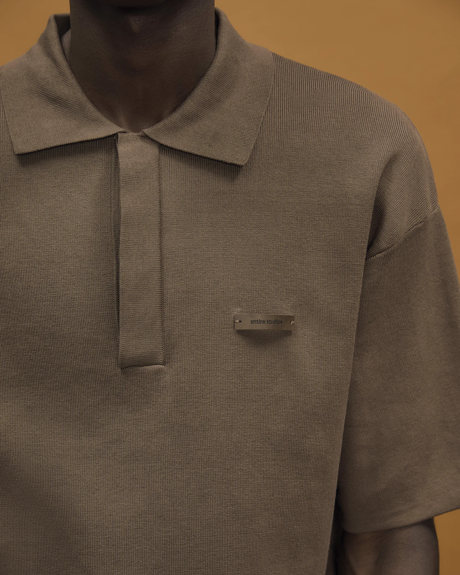 SS CLUB POLO LIGHT BROWN - 4