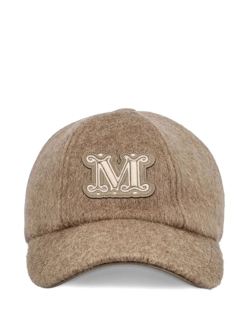 logo-plaque cashmere cap 1