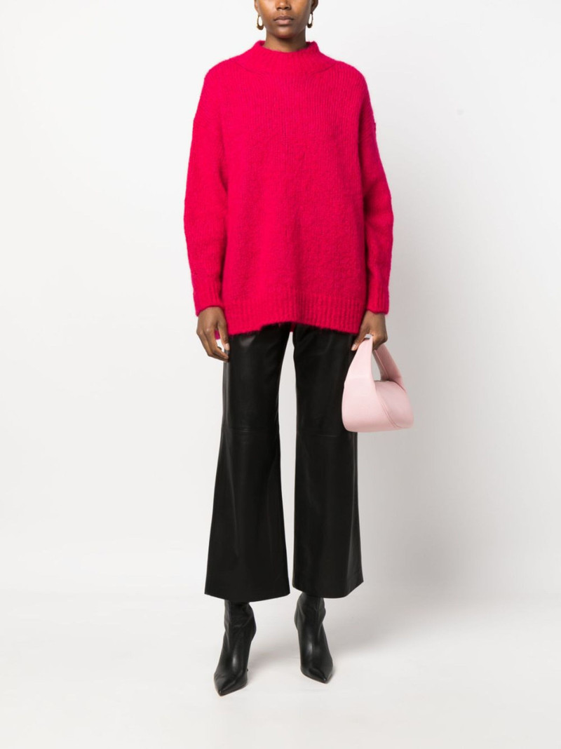 Isabel Marant brushed mohair-blend jumper outlook