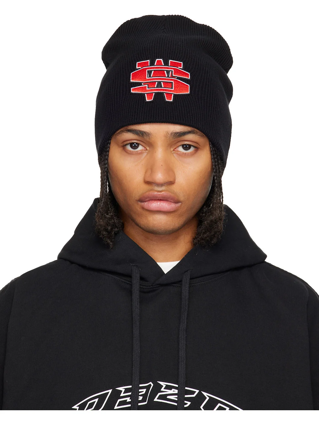 Black "One Dollar Bill" Beanie - 1