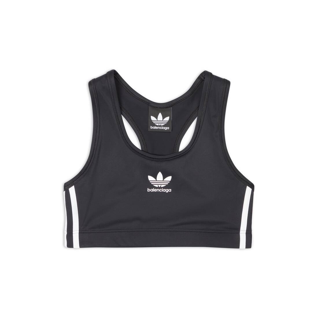 Women's Balenciaga / Adidas Athletic Bra in Black