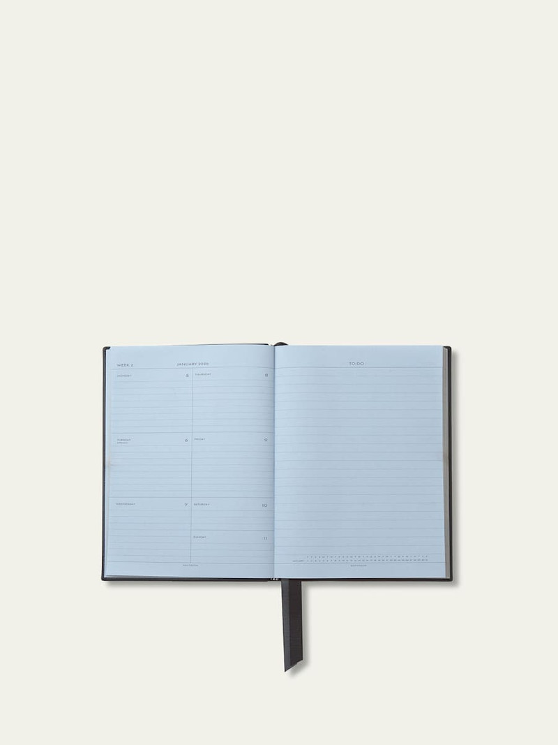 Smythson 2026 Soho Weekly Agenda with Pocket outlook