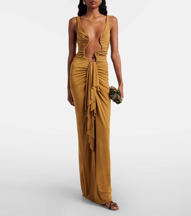 CHRISTOPHER ESBER Salacia cutout draped maxi dress outlook