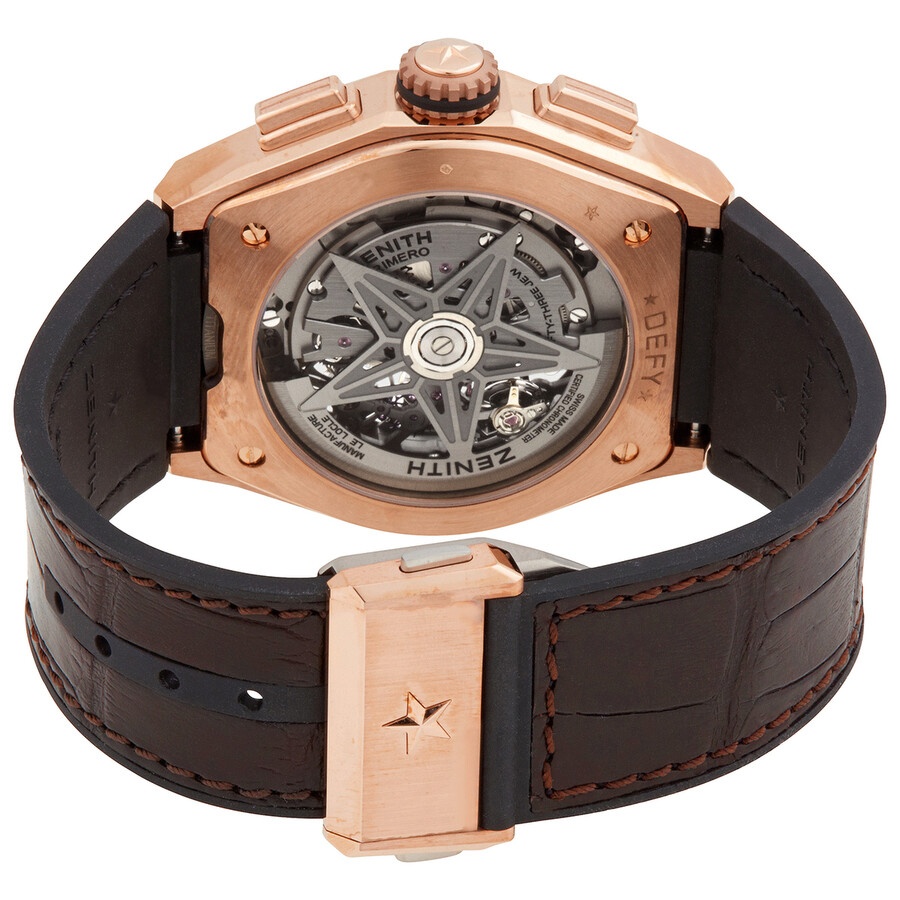 Zenith Defy El Primero 21 Chronograph Automatic Skeletal Dial  Men's Watch 18.9000.9004/71.R585 - 3