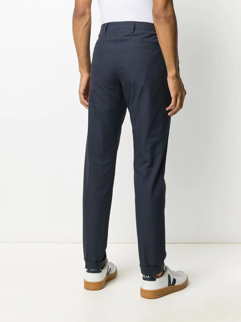 slim-fit tailored trousers - 4