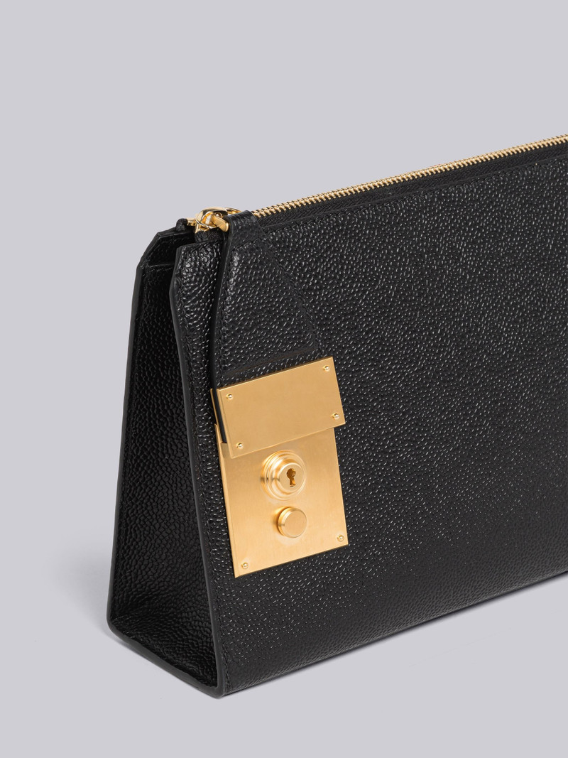 Thom Browne Pebble Grain Leather Mr. Thom Wristlet outlook
