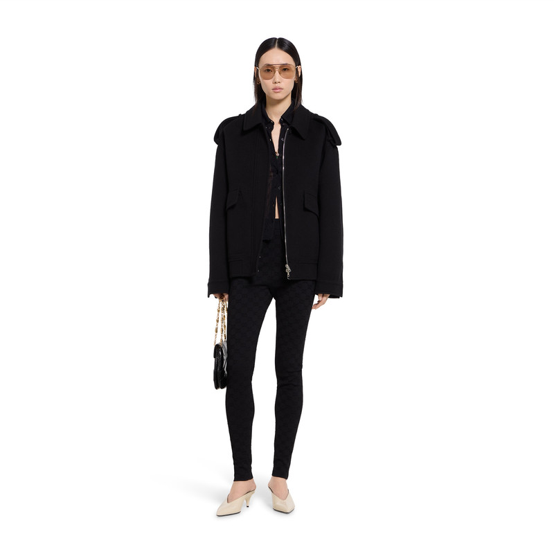 GUCCI Elastic GG jacquard leggings outlook