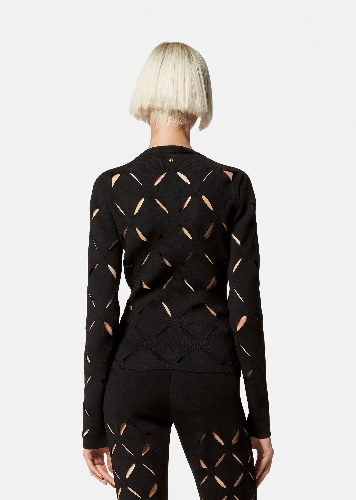 Slashed Knit Jumper - 4