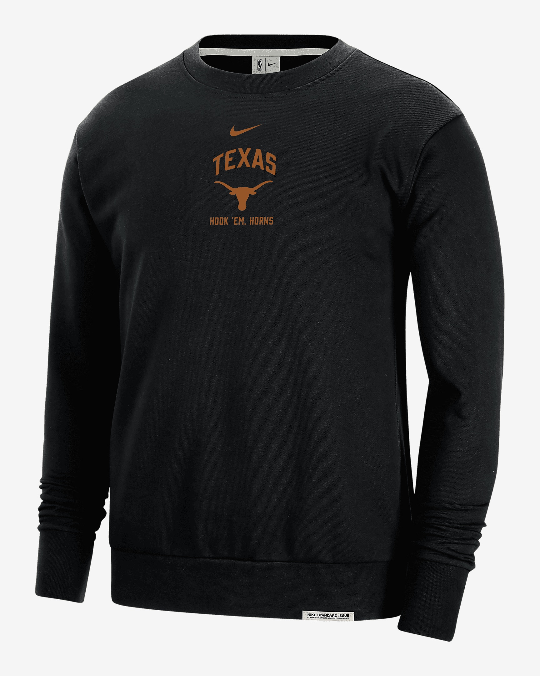 Nike Texas Standard Issue Nike Men s College Fleece Crew Neck Sweatshirt REVERSIBLE