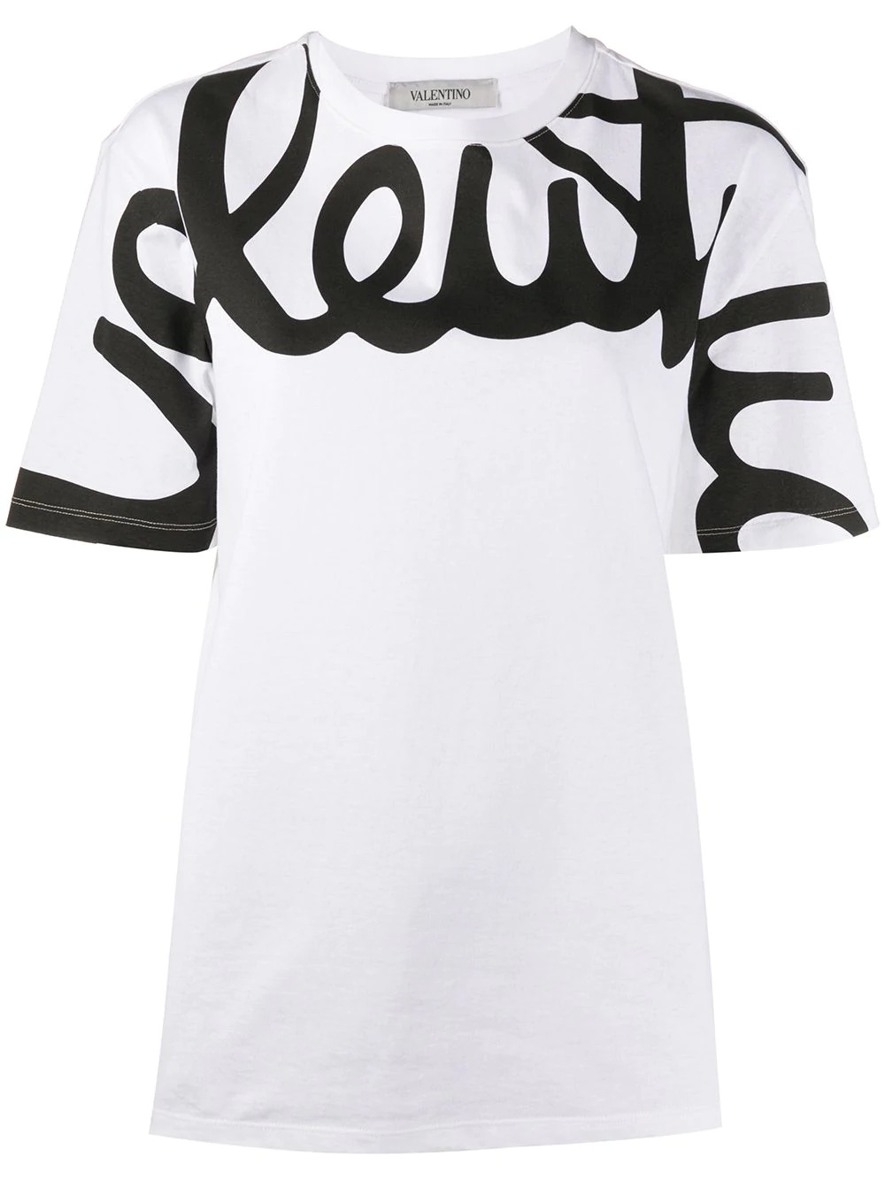 logo script T-shirt - 1