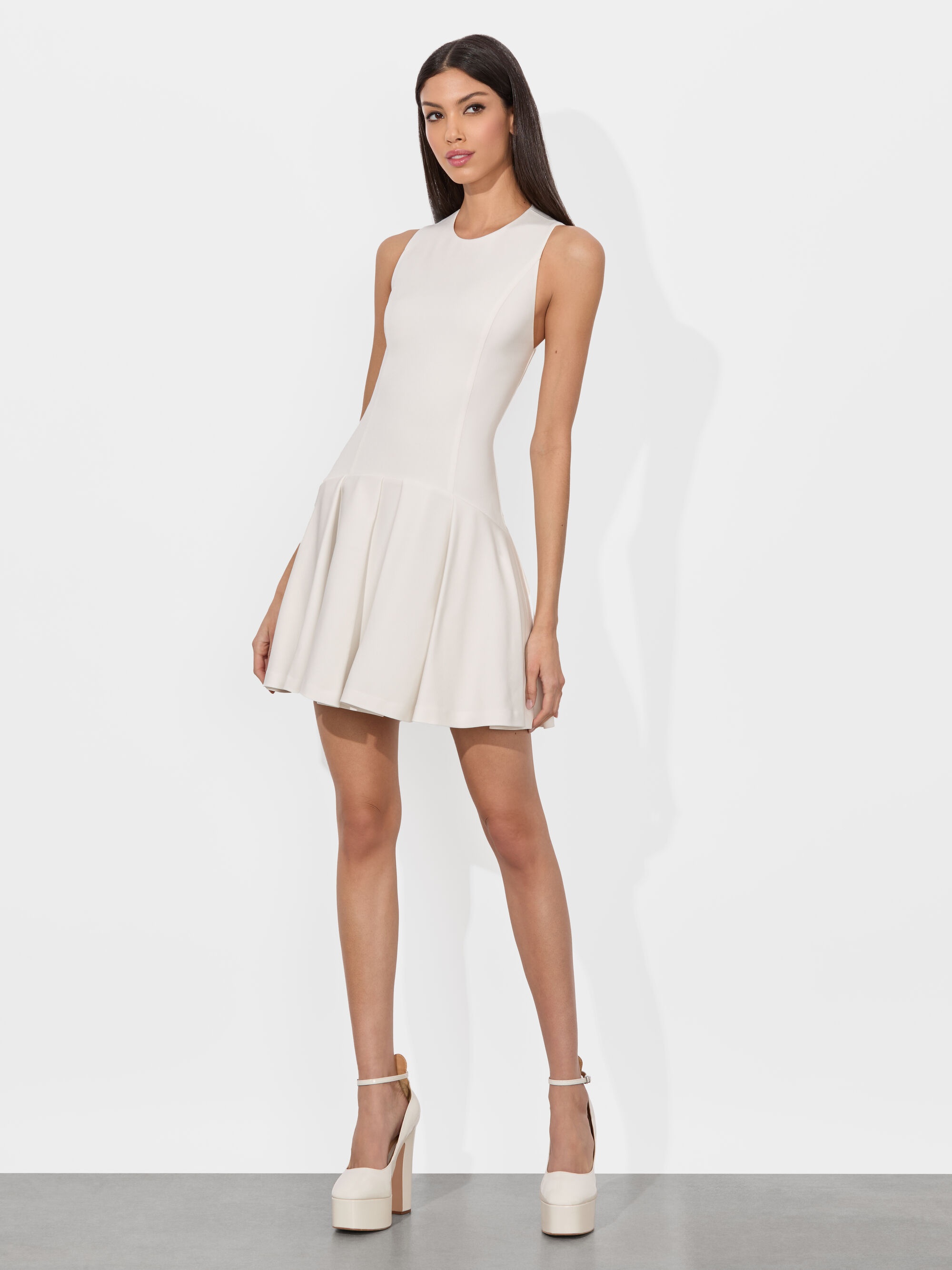 ADLEY DROP WAIST MINI DRESS - 6
