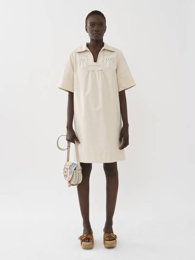 See by Chloé WHITE DENIM DRESS outlook