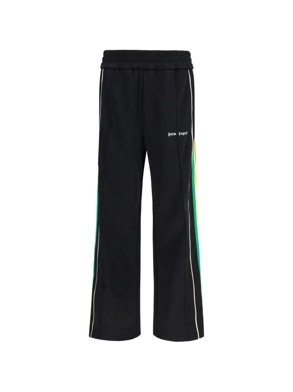 logo-print side-stripe track pants - 1