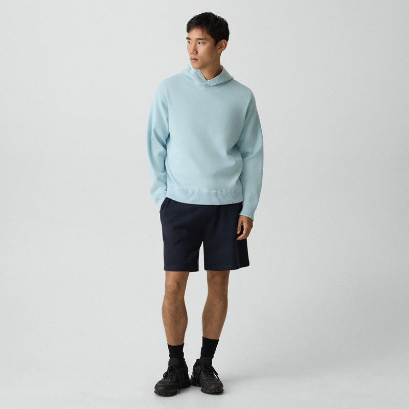 Theory Relaxed Hoodie in Light Bilen outlook
