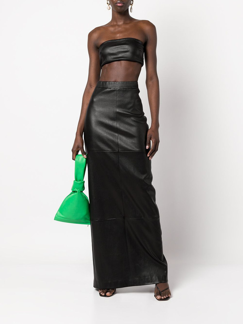 ROSETTA GETTY bandeau-style cropped top outlook