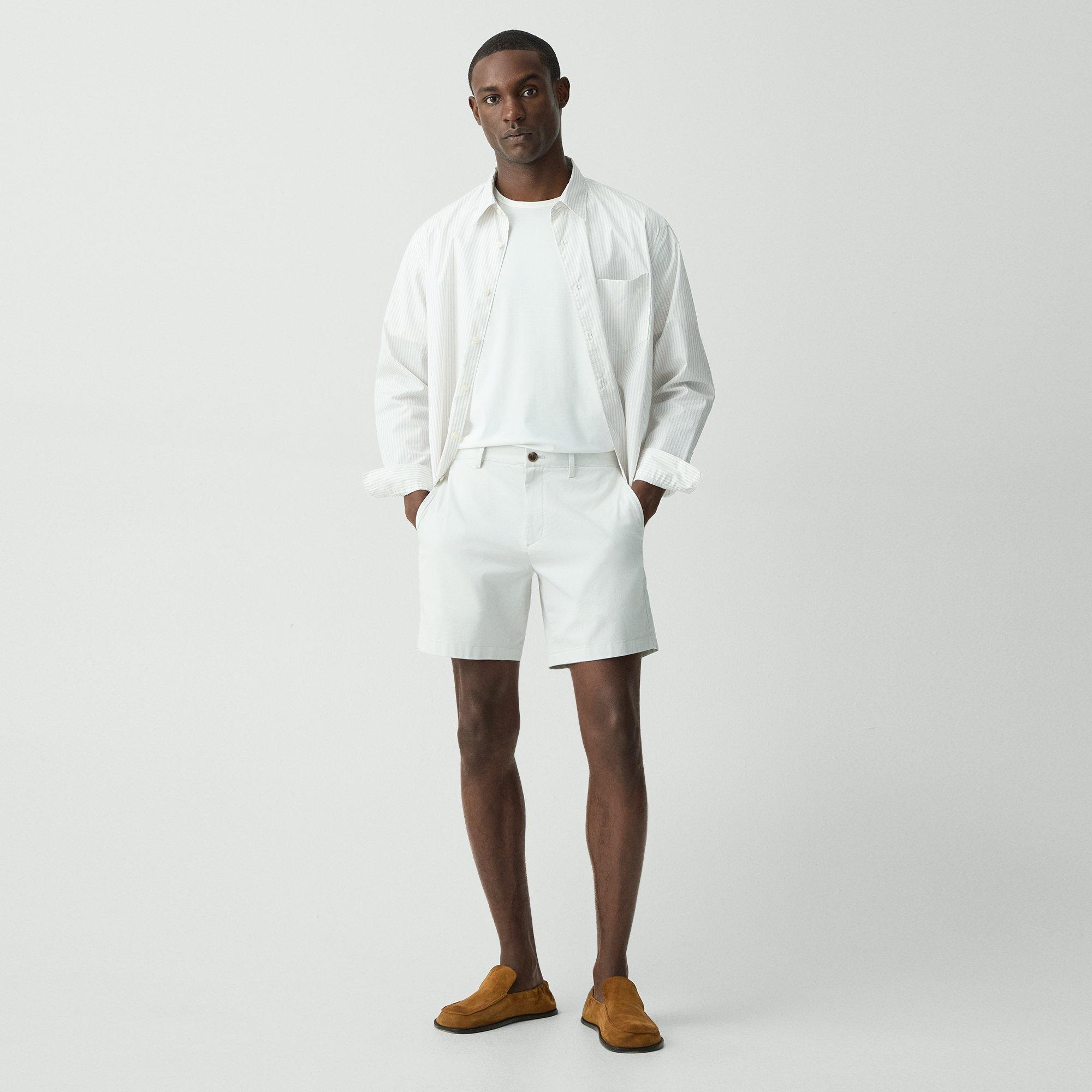 Zaine Short in Stretch Cotton - 2
