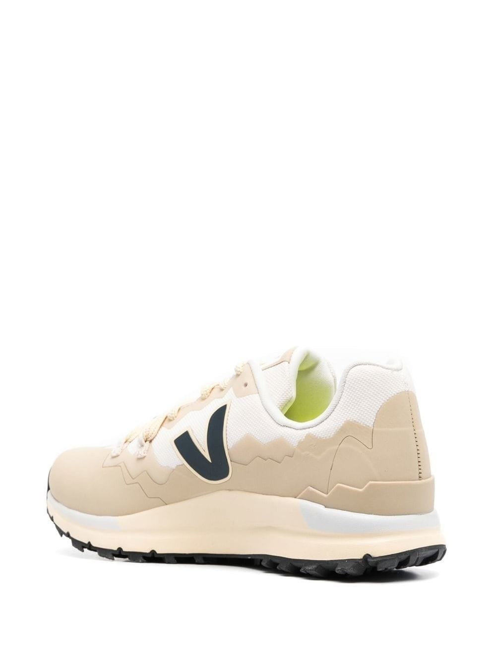 mountain-panelled low-top sneakers - 3