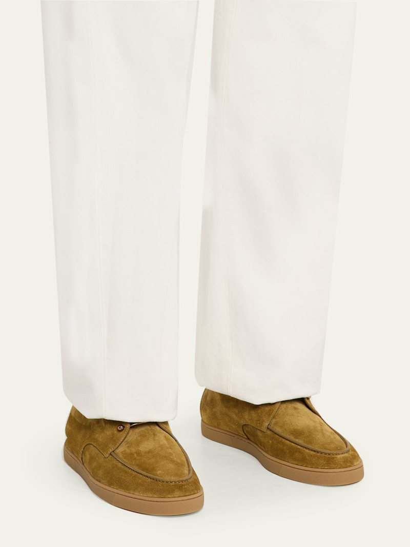 Christian Louboutin Men's Chambeliss Desert Suede Boots outlook