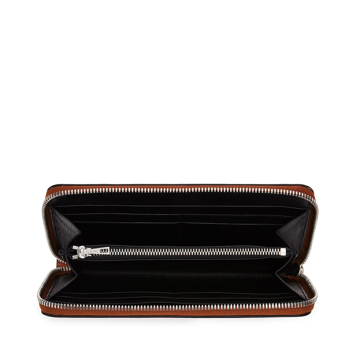 Puzzle zip around wallet in classic calfskin - 3