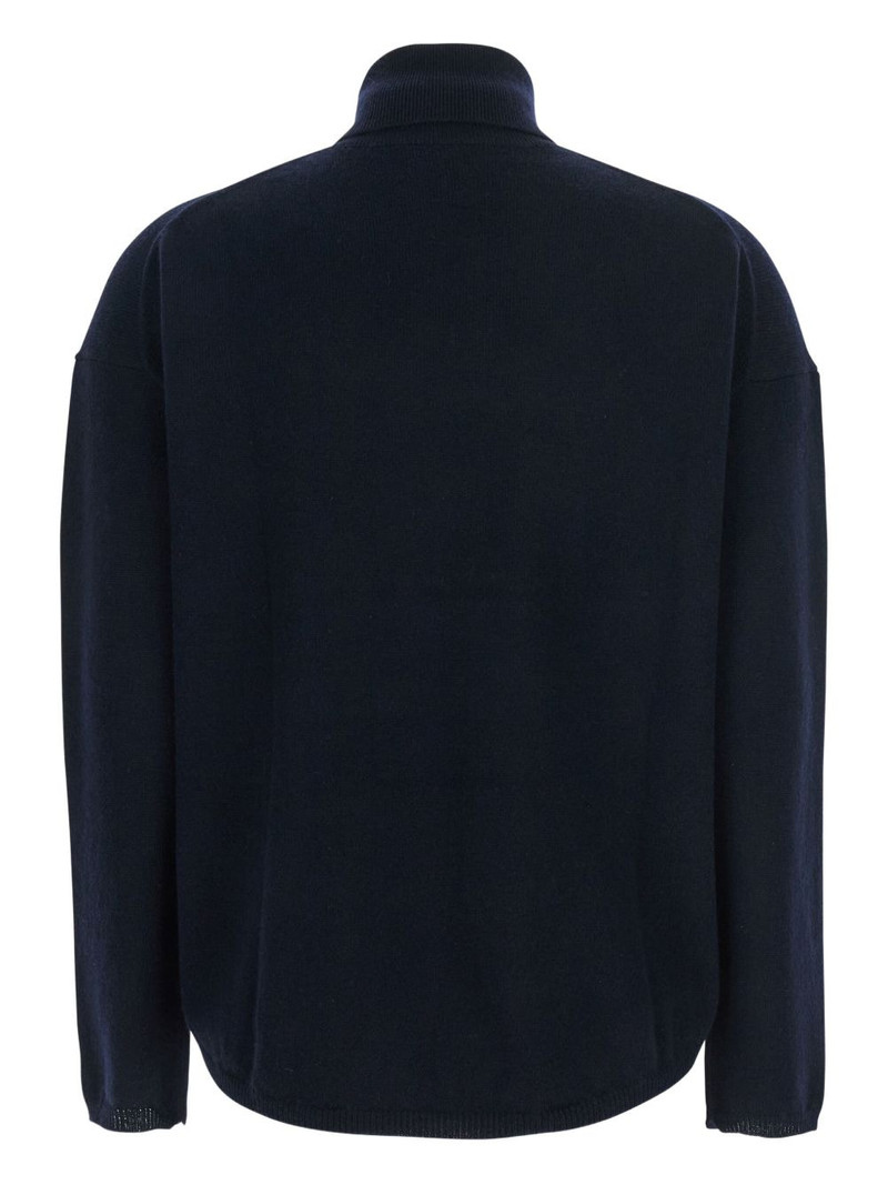 Allude high-neck cashmere sweater outlook