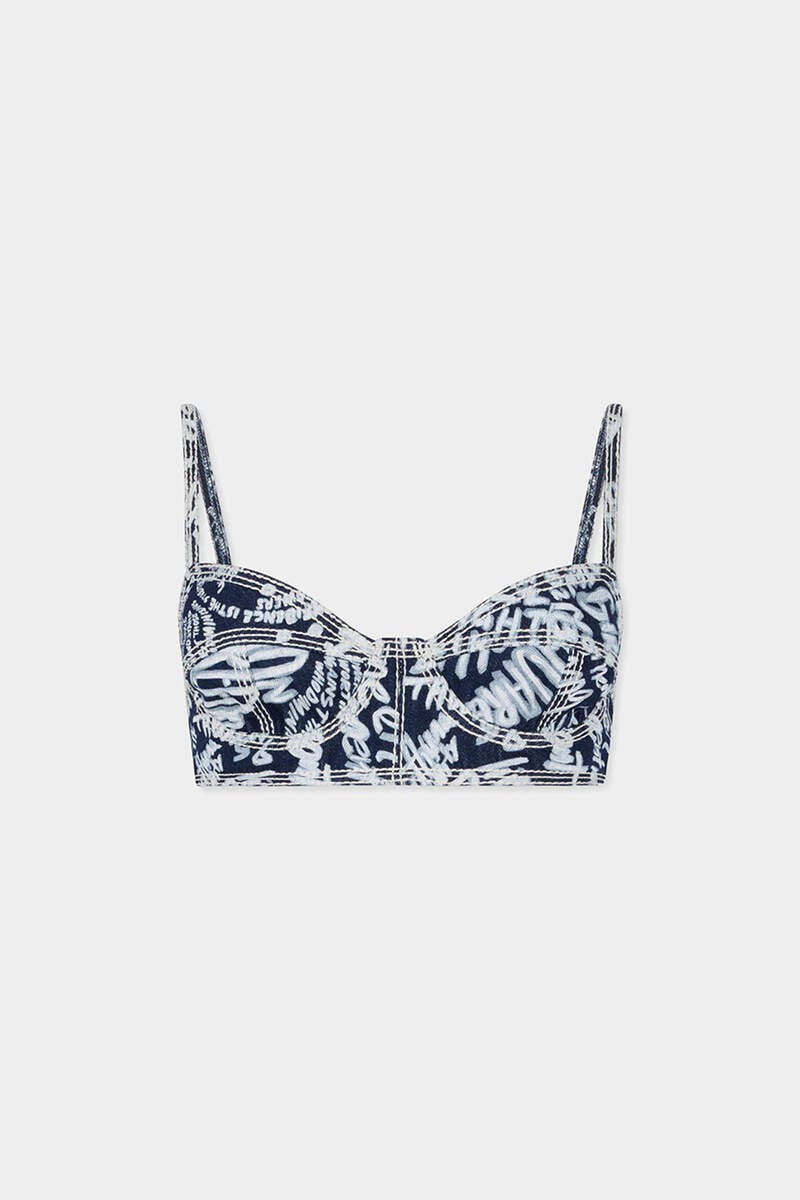 REBEL HIBISCUS DARK FLOWER WASH TIKI BRA 1